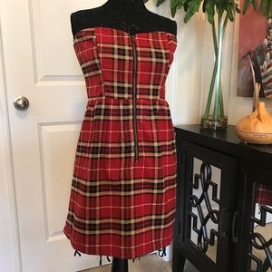 D21 Charlotte Russe plaid dress